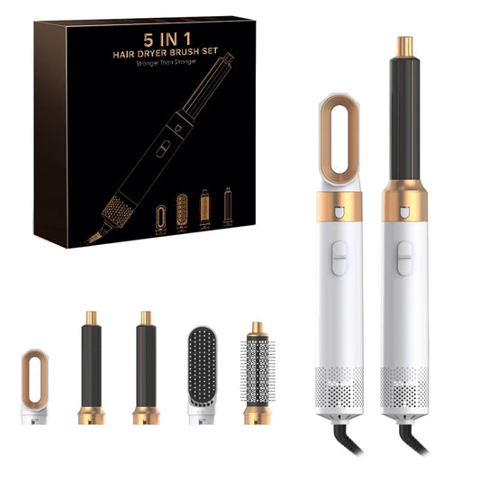 Pure-HairBliss™ | Kaikki-yhdessä Ilmamuotoilija 5-in-1 Airstyler Set