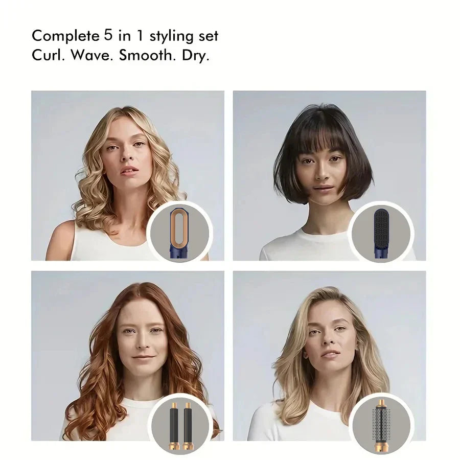 Pure-HairBliss™ | Kaikki-yhdessä Ilmamuotoilija 5-in-1 Airstyler Set